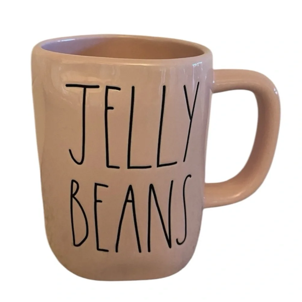 Rae Dunn Easter‎ Jelly Beans pink mug